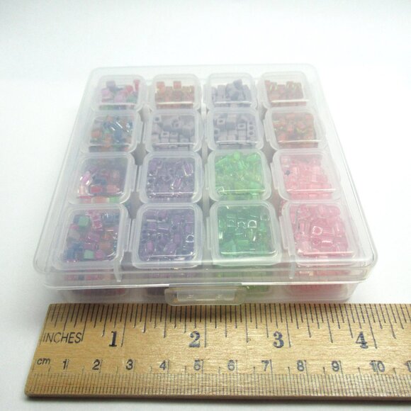 Miyuki 4mm cube beads - Picture 12 of 13